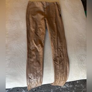 Zara Women’s Brown Leather Pants